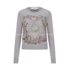 디올 그레이 캐시미어 니트