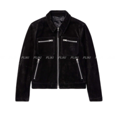 톰포드 크롭 스웨이드 자켓