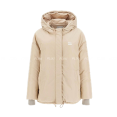 미우미우 캔버스 테크 다운 패딩 자켓