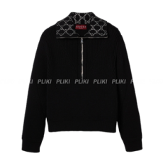 구찌 엠브로이더리 울 탑