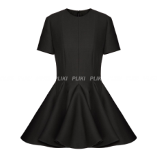 발렌티노 플레어 미니 드레스