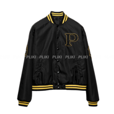 프라다 패치 장식 리나일론 바머 재킷