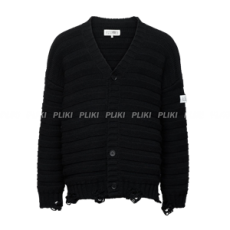 메종 마르지엘라 디스럽티드 니트 가디건