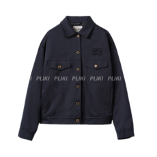 미우미우 치노 블루종 재킷