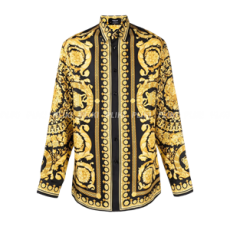 베르사체 바로코 실스 셔츠