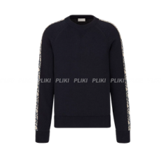 디올 오블리크 인서트 스웨터