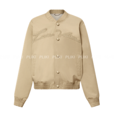 엠브로이더드 코튼 블렌드 보머