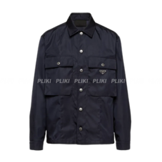 프라다 리나일론 블루종 자켓