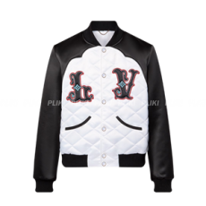 루이비통 바이 컬러 새틴 보머 재킷