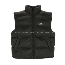 발렌시아가 3B 스키 푸퍼 베스트 조끼 블랙