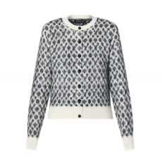 루이비통 모노그램 브러쉬드 니트 가디건