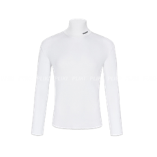 프라다 슬림핏 터틀넥 화이트