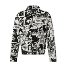 루이비통 LV 코믹스 트러커 재킷