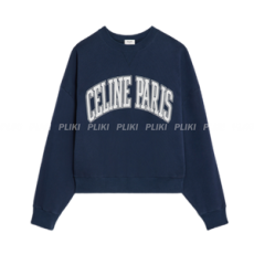 셀린느 코튼 플리스 오버사이즈 스웨트 셔츠