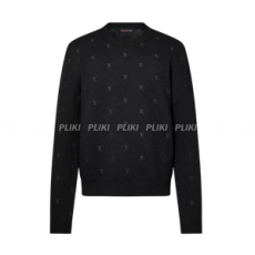 루이비통 엠브로이더드 시그니처 메리노 크루넥