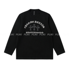 크롬하츠 세메터리 패치 캐시미어 니트