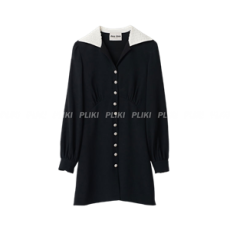 미우 미우 사블레 드레스 블랙