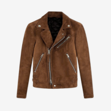 톰포드 스웨이드 바이커 자켓