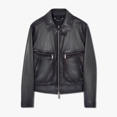 벨루티 컬러 시프트 레더 자켓