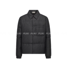 디올 Dior Oblique 푸퍼 오버셔츠