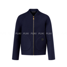 루이비통 더블 페이스 울 리버서블 블루종