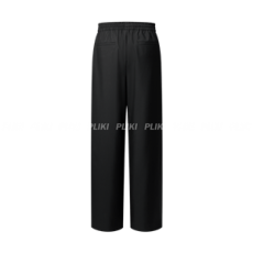 루이비통 드로스트링 울 팬츠