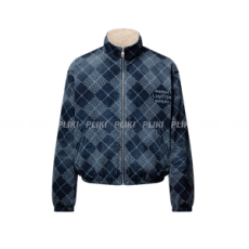 루이비통 데님 플리스 블루종