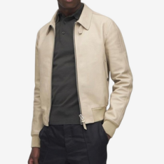 톰포드 크림 램스킨 가죽자켓