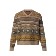 루이비통 모헤어 블렌드 페어 아일 풀오버