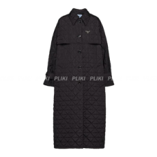 프라다 여자 라이트 리나일론 트렌치 코트