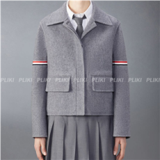 톰브라운 울 캐시미어 암밴드 벨 슬리브 재킷