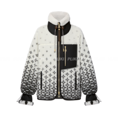 루이비통 옹브레 모노그램 플리스 재킷