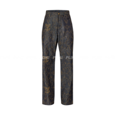 루이비통 엠브로이더드 데님 팬츠 1AFX92