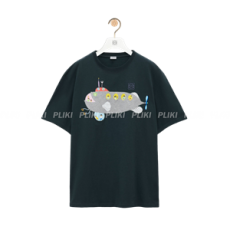 로에베 루즈 핏 티셔츠 - 코튼