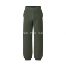 루이비통 퀼티드 텍스쳐 울 팬츠 칼라마타