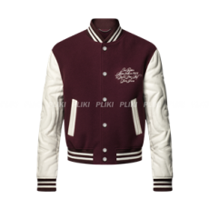 루이비통 엠브로이더드 카프스킨 바시티 재킷