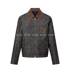 루이비통 엠브로이더드 데님 워크웨어 재킷