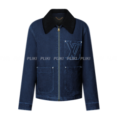루이비통 윈터리 워크웨어 데님 재킷
