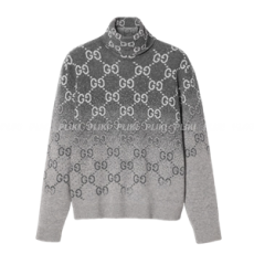 구찌 GG 그라데이션 울 자카드 스웨터
