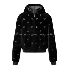 루이비통 모노그램 엄벨리시드 시어링 후디