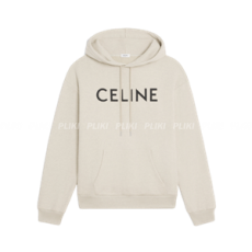 셀린느 루즈 후디 코튼 플리스