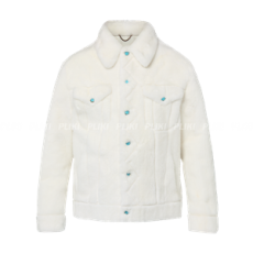 루이비통 밍크 트러커 재킷