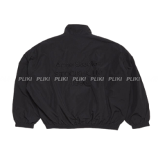 아크네 스튜디오 로고 재킷 블랙