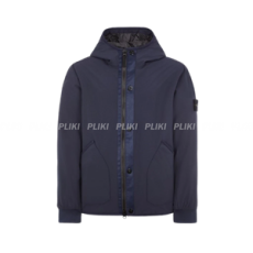 스톤 아일랜드 41027 소프트 쉘-R E.DYE 후드 블루종 네이비 블루 - 23FW