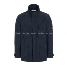 스톤 아일랜드 40922 마이크로 랩스 필드 자켓 네이비 블루 - 21SS