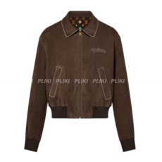 루이비통 엠브로이더드 스웨이드 카프스킨 보머