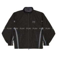 발렌시아가 남성 언더아머 리버서블 트랙수트 재킷 블랙