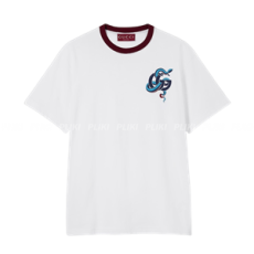 구찌 프린트 미디엄 코튼 저지 티셔츠