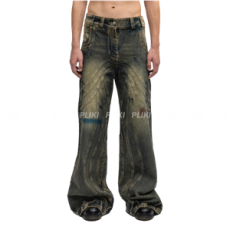 노페이스 스튜디오 헤비 웨이브 데님