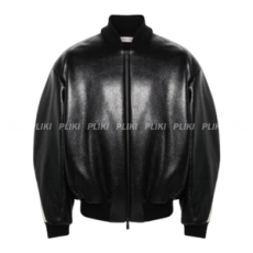 피어 오브 갓 레더 모토 스트라이프 봄버